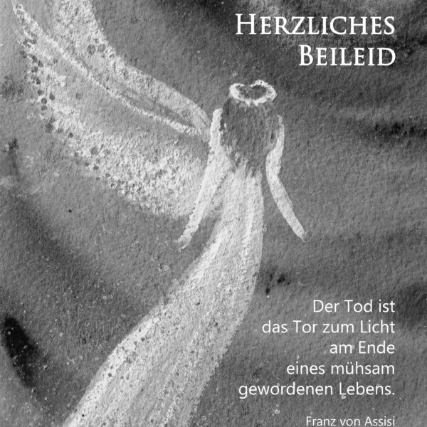 Herzliches Beileid - Das Tor zum Licht...