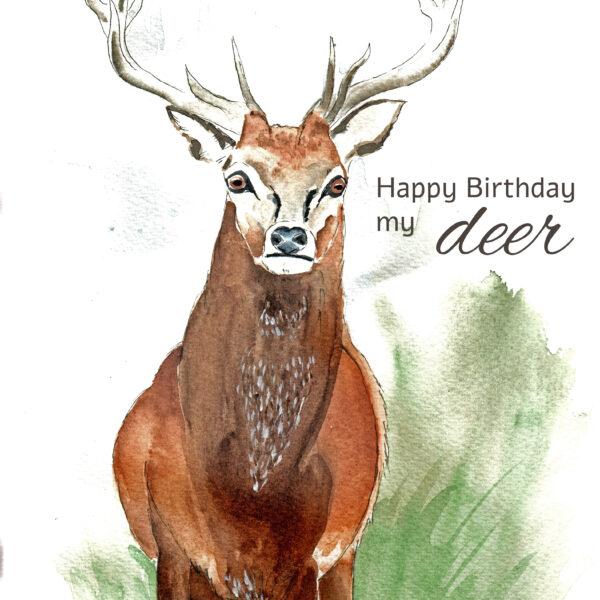 Happy Birthday my deer