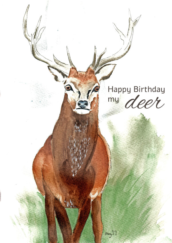 Happy Birthday my deer
