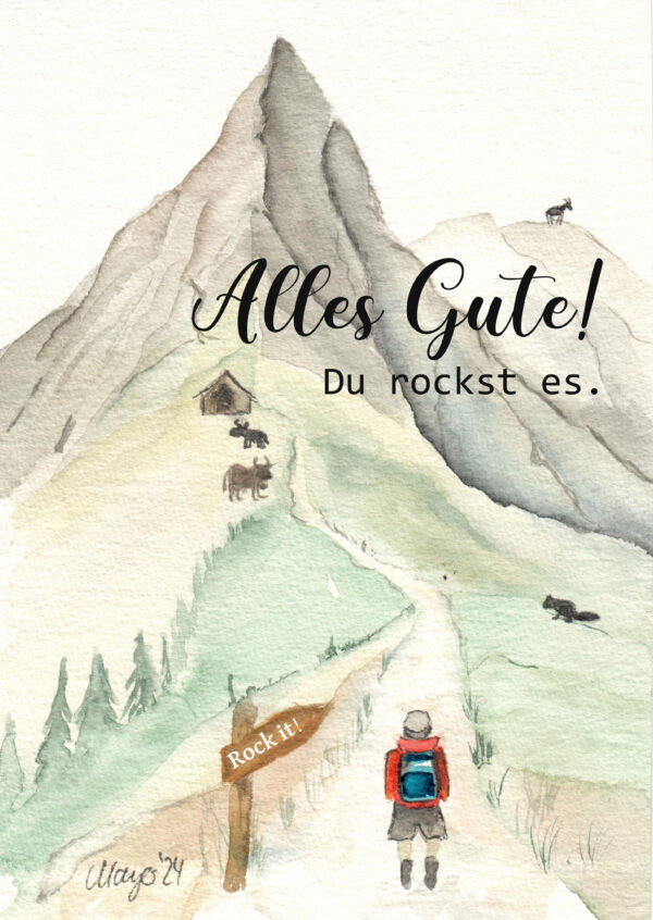 Du rockst es!